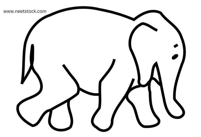 Eazy elephant drawing